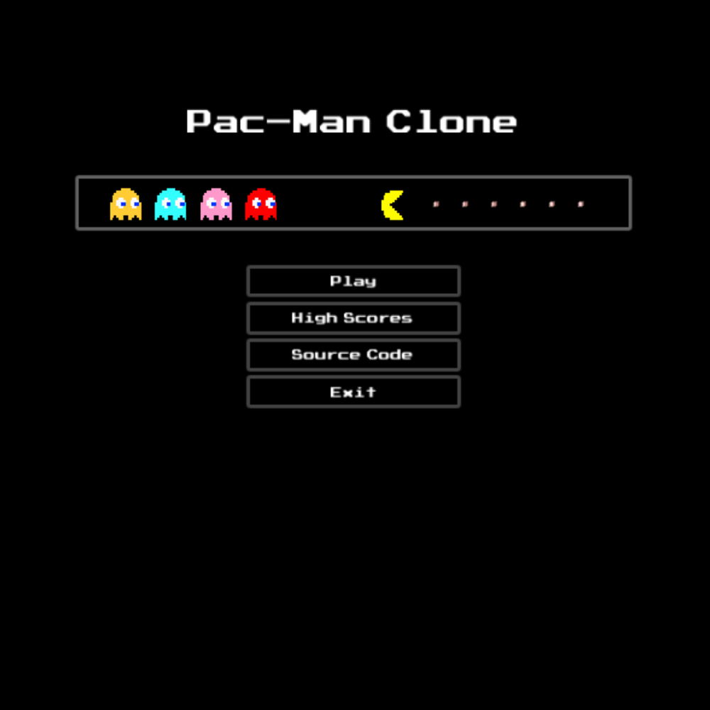 Pac-Man Menu